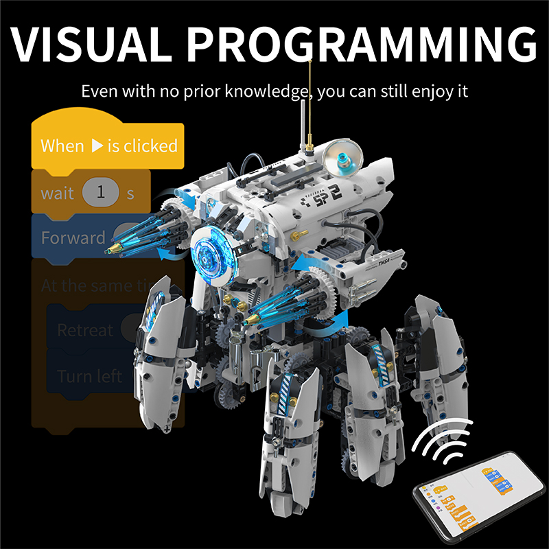 Robot Hexápodo de Programación - Science Robotics reseña y precio