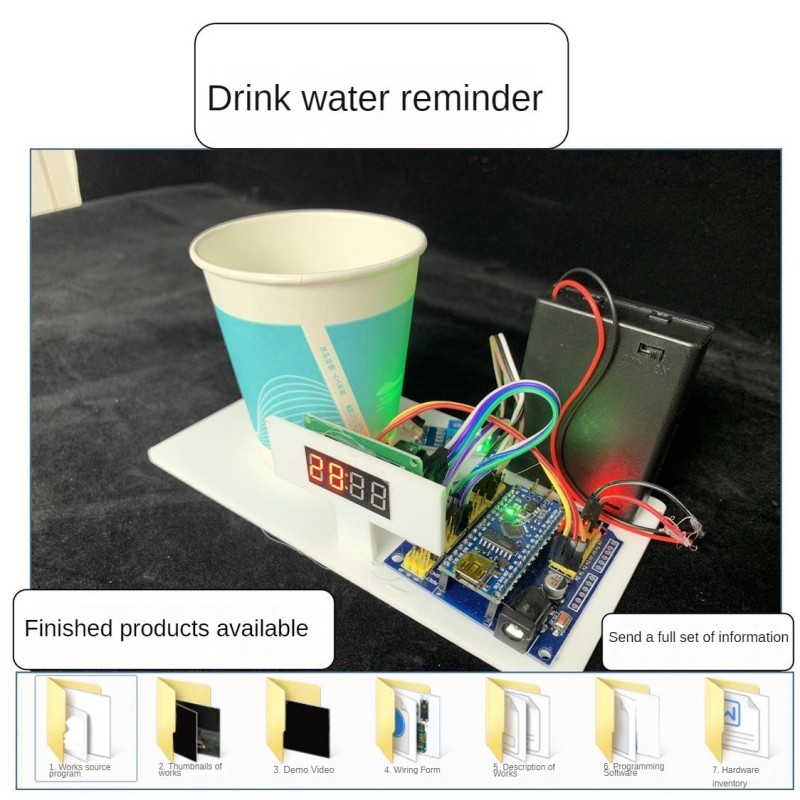 Robot recordatorio de agua y b - Science Robotics reseña y precio