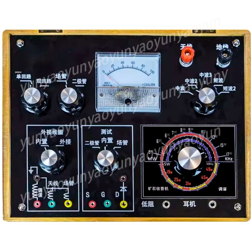 Kit de radio de cristal para c - Science Hobbyist reseña y precio